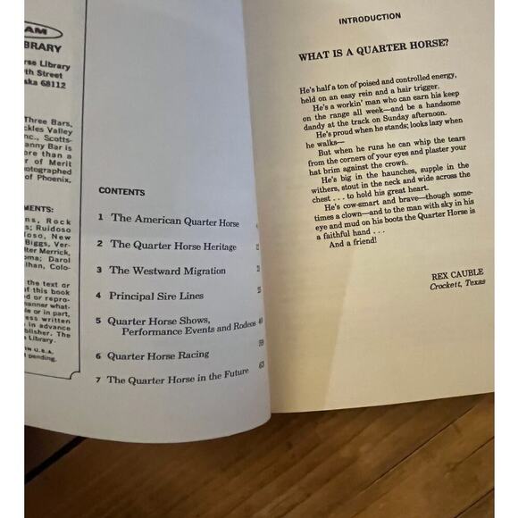 VTG Know the american quarter horse book. Farnam horse library. paperback - Picture 2 of 2